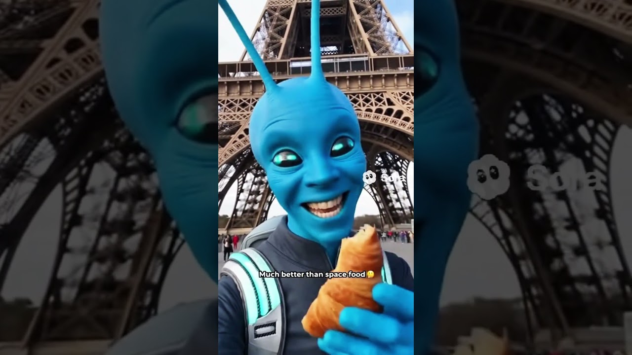 Блогер Инопланетянин впервые посетил Землю.