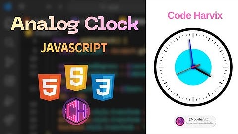 How to Build an Analog Clock with HTML, CSS, and JavaScript
