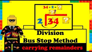 Division Bus Stop Method - carrying