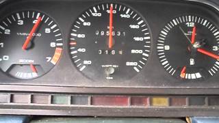 Audi 100 GL 5S Typ 43 Acceleration