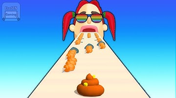 Sandwich Runner | All Levels Gameplay | Android, iOS | Satisfying Mobile Tiktok Games #16