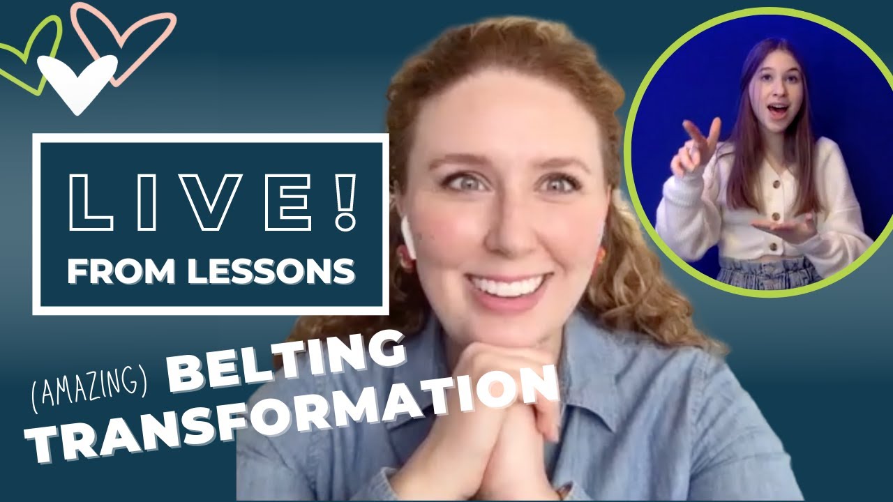 15 yr old Belting transformation! | 