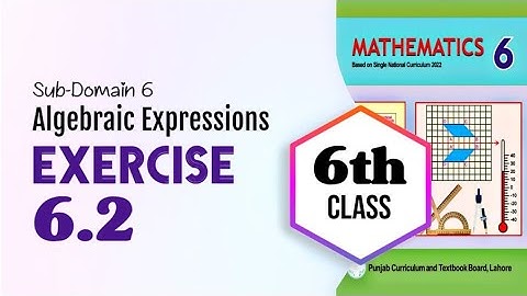 Class 6 math, Chapter 6, Exercise 6.2 | Unit 6, Algebraic Expressions, Ex 6.2 | New book 2023
