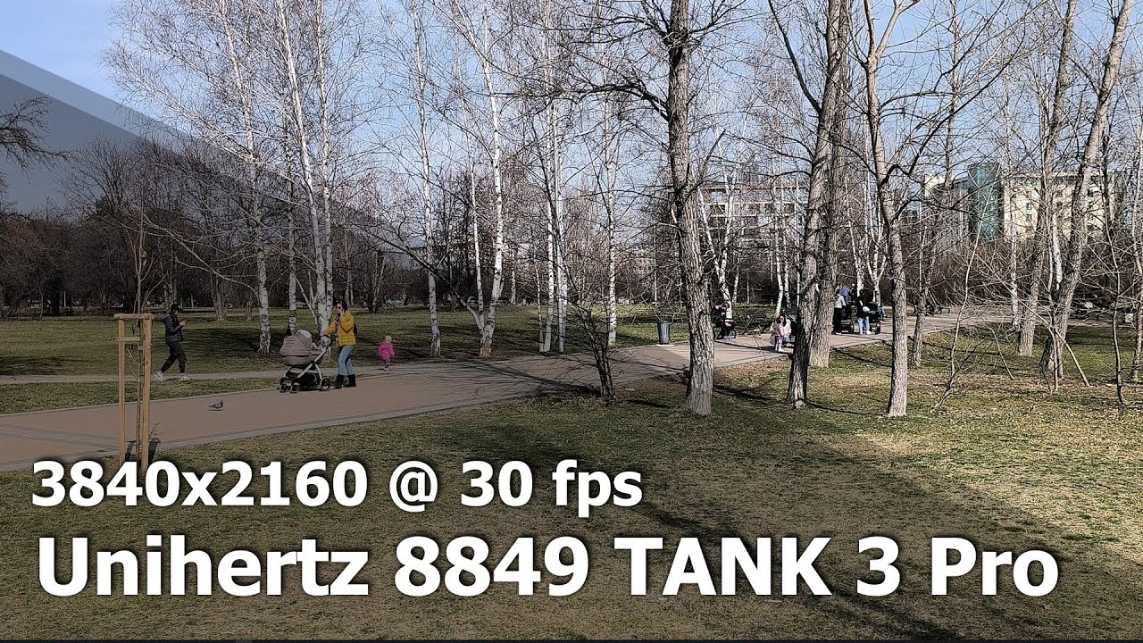 Unihertz TANK 3 Pro - 4K (2160p) 30 fps camera video sample