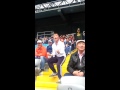 A Football fan imitated Jose Mourinho                                    Кумир Жозе Мауриньо