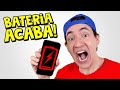 Quando acaba a bateria do celular i falaidearo