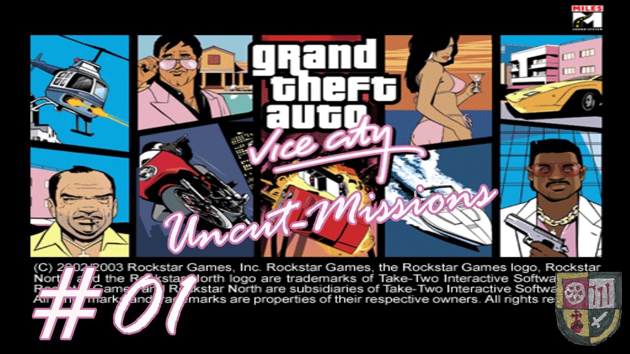 Let's Play GTA Vice City UncutMissionen Part 1 BikerMissionen (Chaos