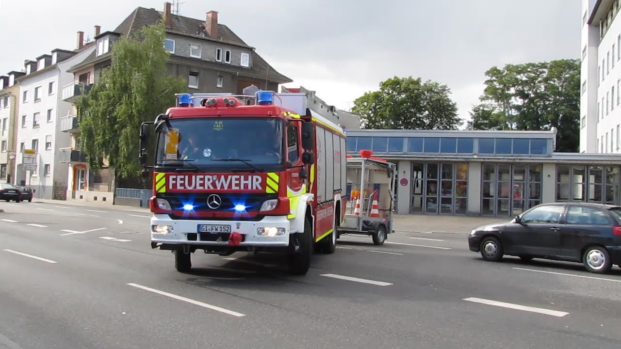 BF Gießen RW mit VSA (+ Pressluft) - YouTube