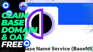 Claim .base Domain for FREE & Get OAT for Potential Airdrop | Step-by-Step Tutorial of Base Layer 2