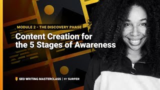 The Discovery Phase: Content Creation for the 5 Stages of Awareness (SEO Writing Masterclass)