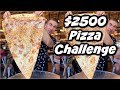 WORLD’S LARGEST SLICE OF PIZZA CHALLENGE | $2500 PRIZE | WITH JOEY CHESTNUT RECORD | Man Vs Food