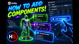 How to Add Components in Unity 6 | Beginner Tutorial