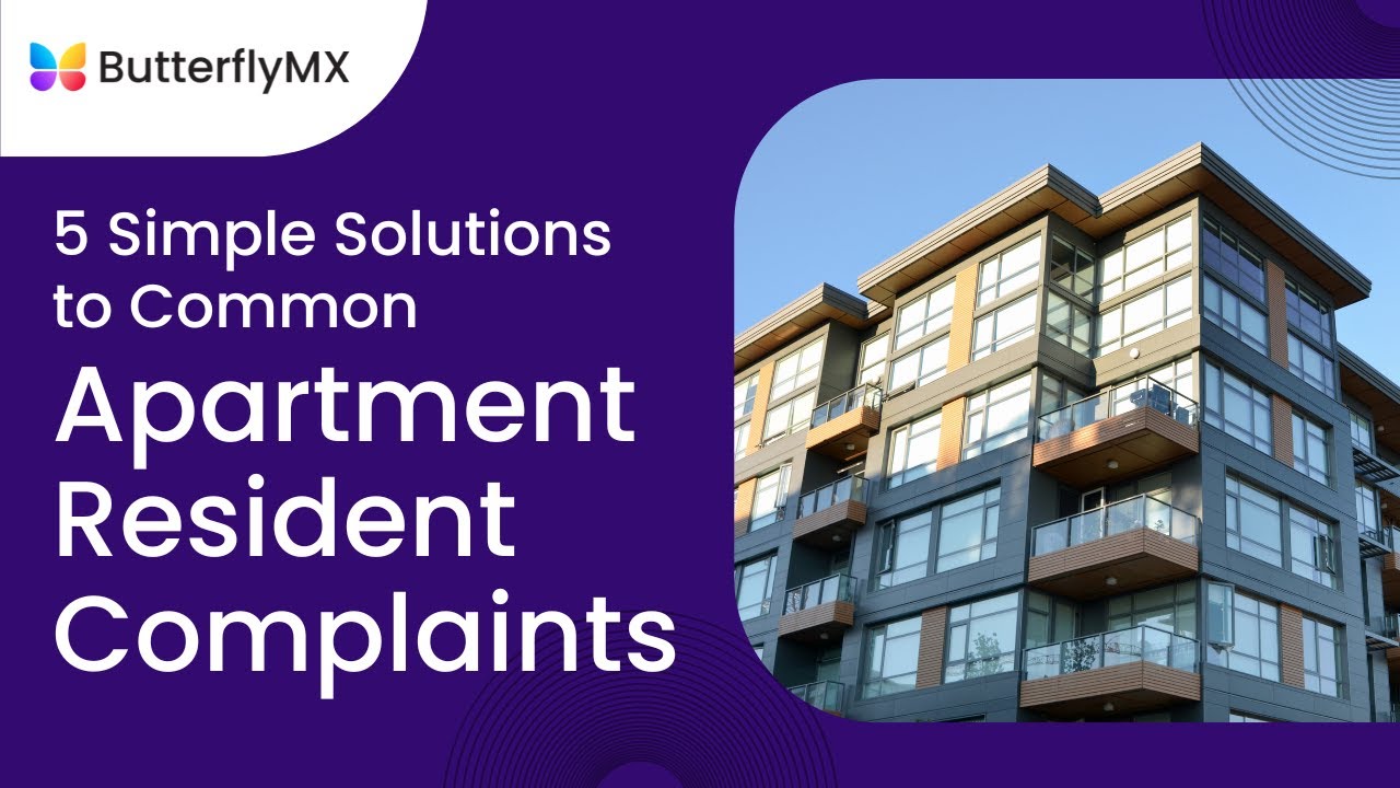 5 Apartment Resident Complaints and How to Address Them YouTube