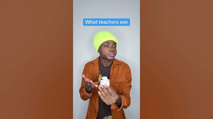 What teachers see VS students 😂
