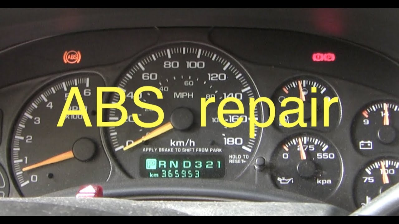 Anti-Lock Brakes  Why Your ABS Light Is On, How to Troubleshoot