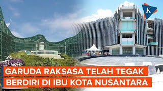 Wujud Kantor Presiden Berbentuk Garuda Raksasa di IKN