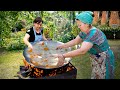 Harvesting Apricot - Preparation of Traditional Azerbaijani Apricot Jam