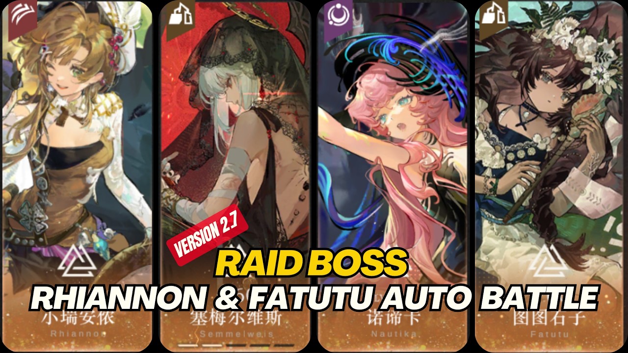Reverse: 1999 CN - RHISNNON FATUTU AUTO BATTLE | GAMEPLAY SHOWCASE ...