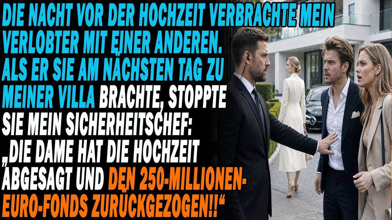 Hochzeitsvorabend: CEO-Mann kam nicht. Security fasste ihn & Geliebte am Tor, und...😱