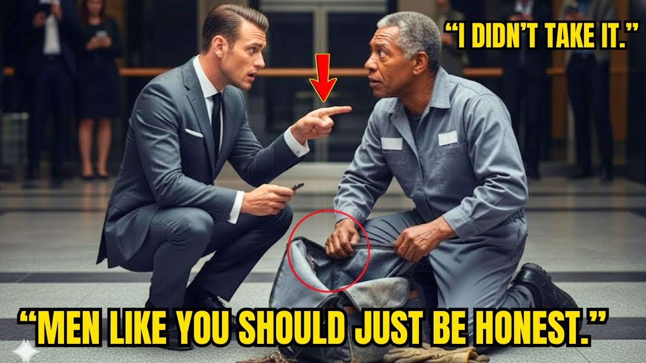 CEO Accuses Elderly Janitor of Theft — Cameras Tell a Different Story