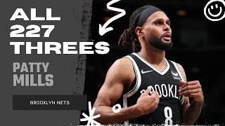 Patty Mills ALL 227 ThreePointers From 202122 NBA Regular Season | King of NBA