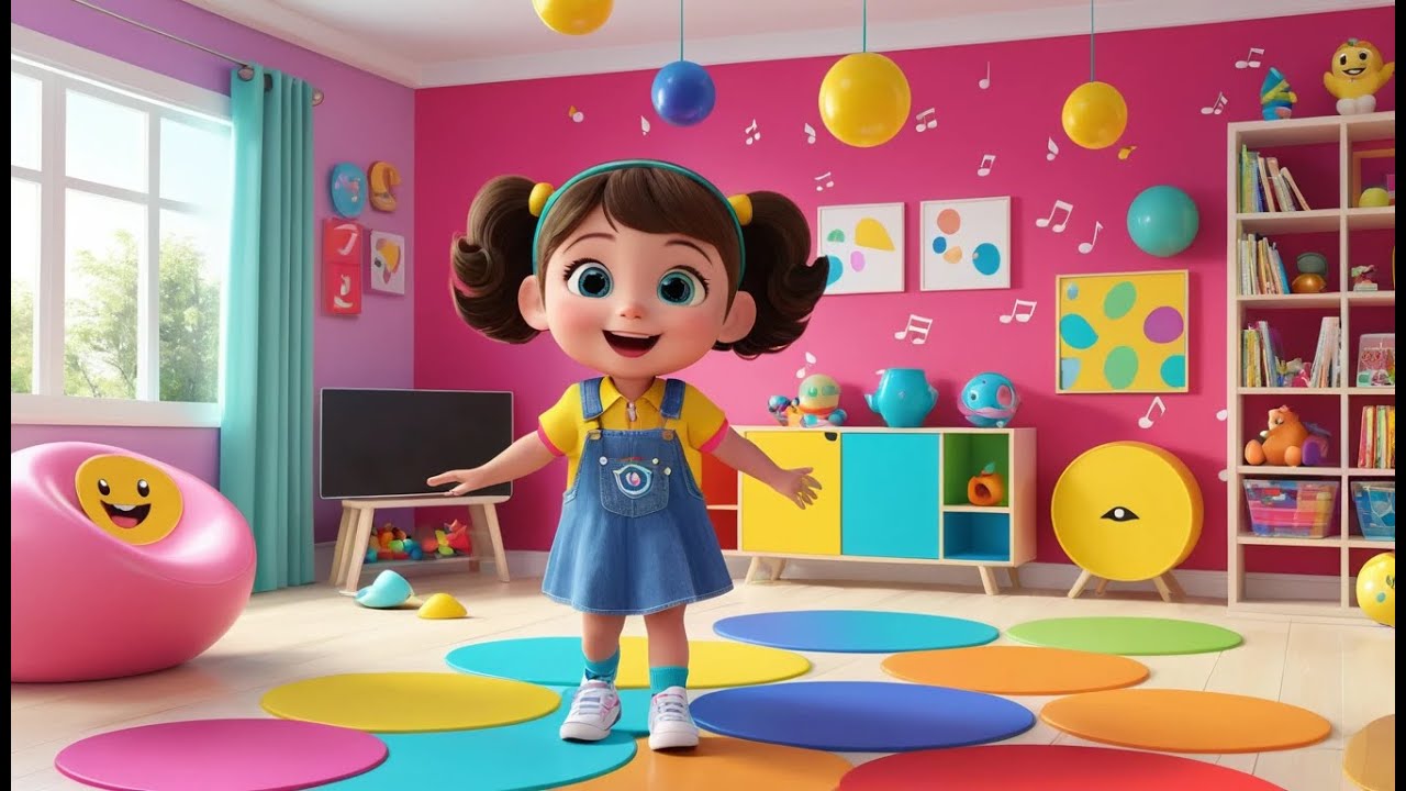 Buttons and Shapes – Learn and Sing Together + More | Colorful Nursery Rhyme for Toddlers