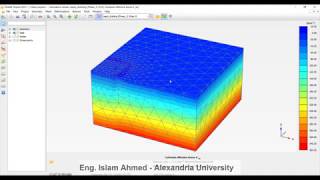 Plaxis 3D - Tutorial (1-a) - Rigid Foundation of a square building