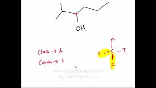 CHE321 Exam 2 Question 11 - Draw the structure of (R)-2-methyl-3-hexanol.  Use wedged and dashed ...