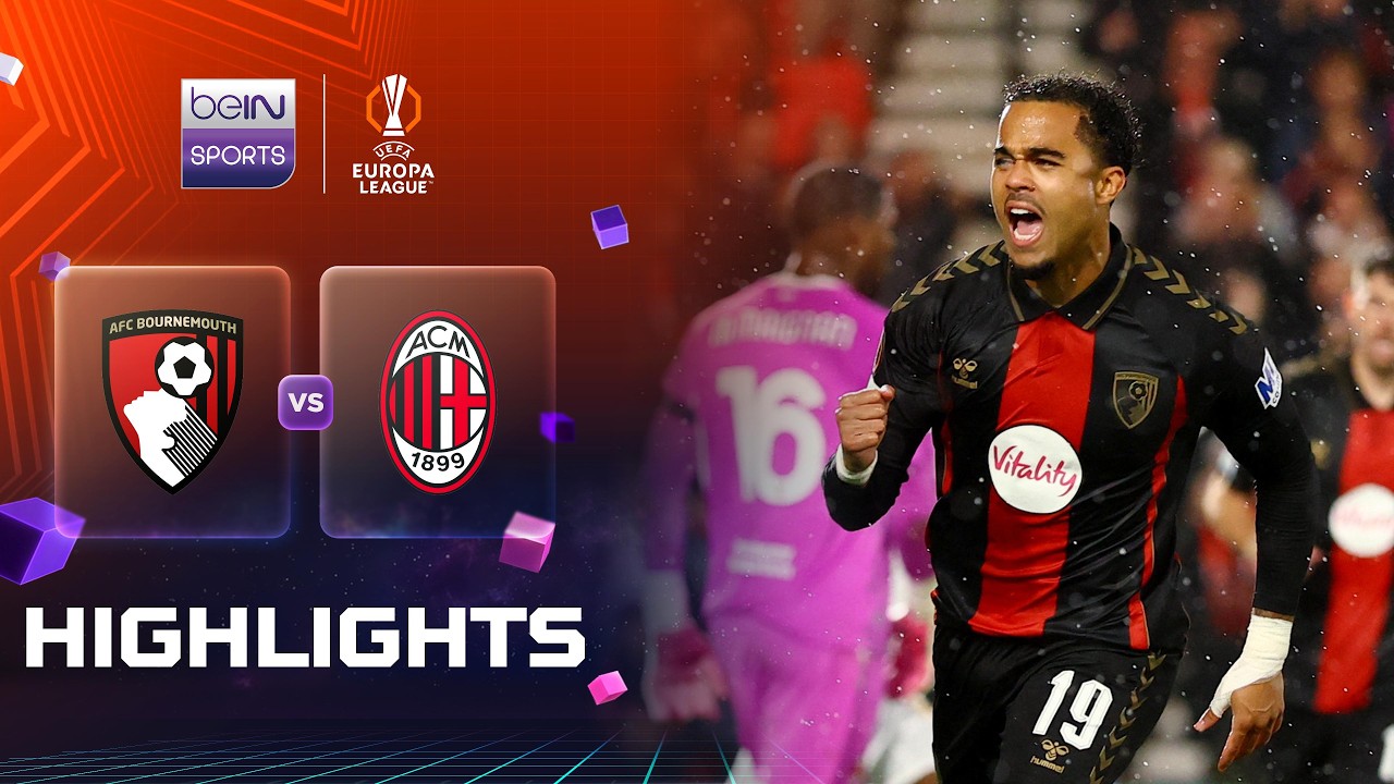 Bournemouth 3-0 AC Milan | Europa League 26/27 Match Highlights