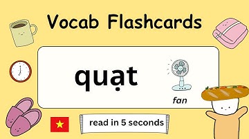 Learning Vietnamese | House Vocabulary flash cards | read in 5 seconds #learnvietnamese