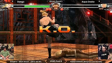 EVO2K12 - VF5FS Pool 8 W2 - Dango VS Aqua Snake