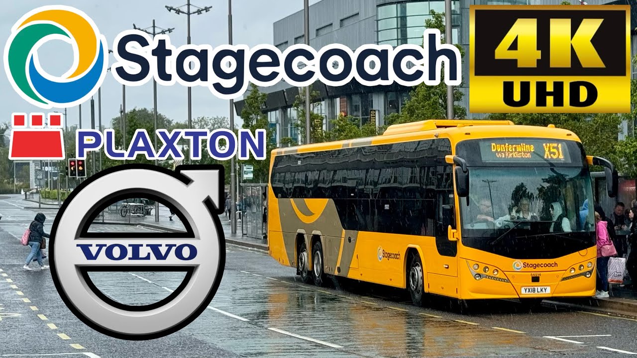 [Stagecoach East Scotland: X51 Dunfermline to Livingston, Queensferry] Plaxton Panther  Volvo B8RLET