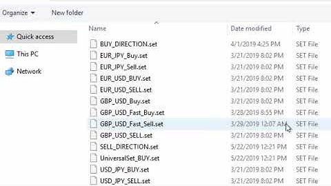 Hedging Pro EA Settings