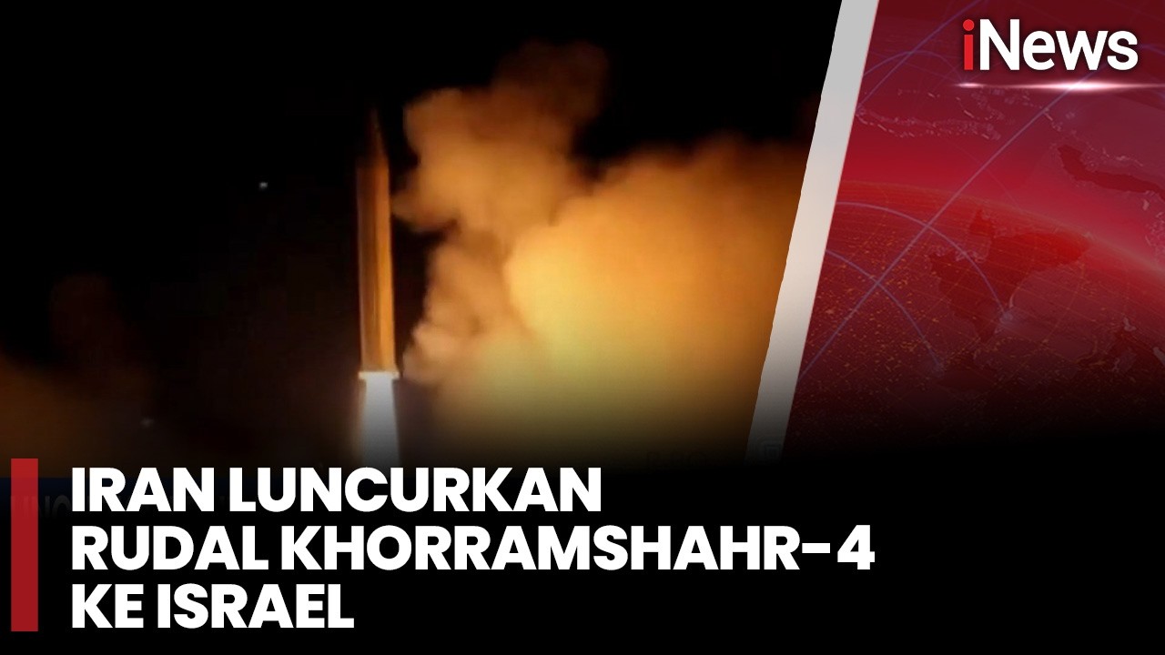 Iran Luncurkan Rudal Khorramshahr-4 ke Israel, Target Bandara Ben Gurion, Hulu Ledak Satu Ton | (5/3