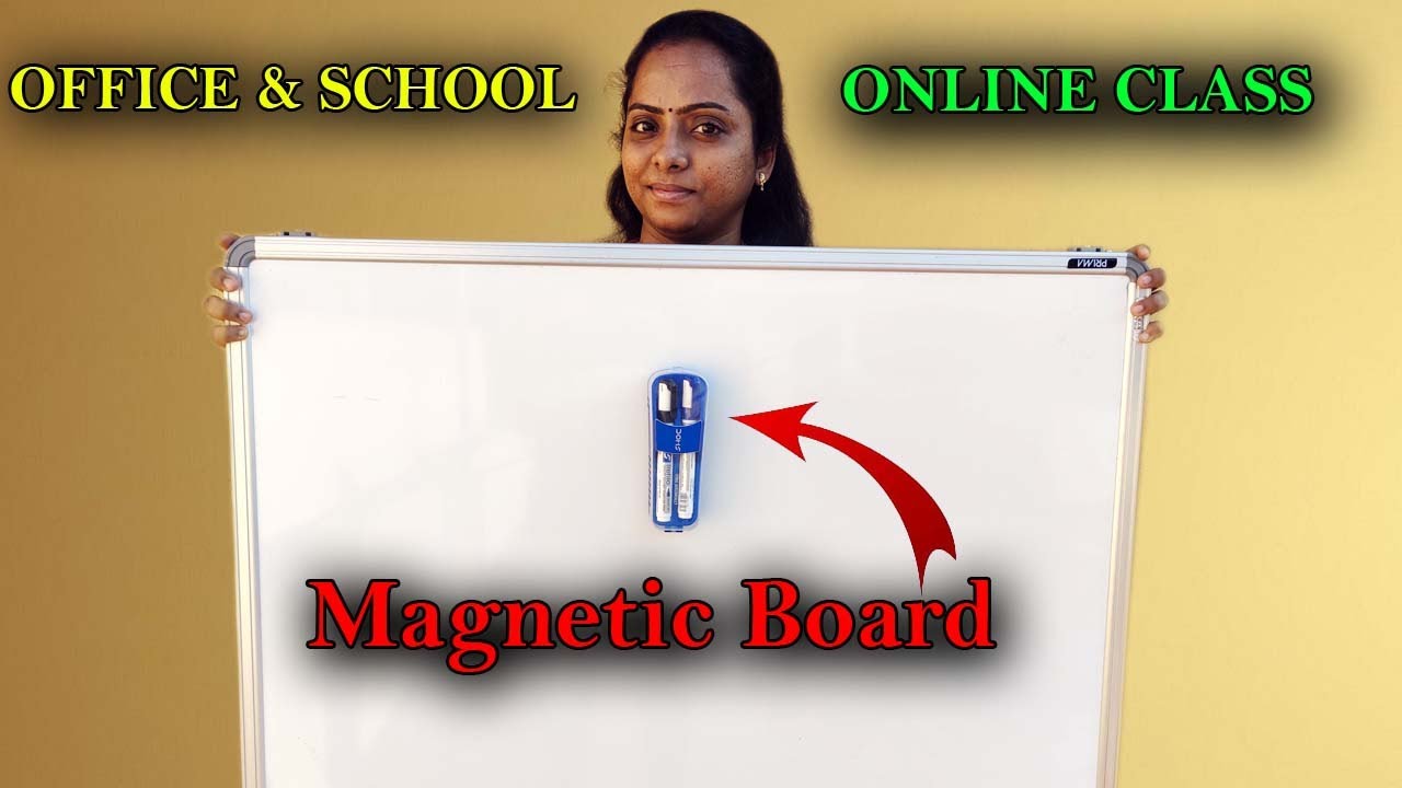 White Board with Marker and Duster in Tamil White Board review in