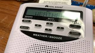 NOAA All Hazards Radio Special Marine Warning For Long Island Sound (6/29/19)