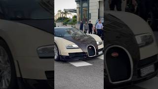 Bugatti Veyron With Beautiful Woman Inside