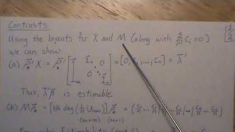 1-way fixed-effects ANOVA (part 7/10): Contrasts