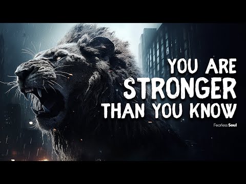 This song will STRENGTHEN your FAITH in YOURSELF! (Official Lyric Video - STRONGER THAN YOU KNOW)