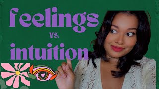 how to listen to your inner voice ♡ | feelings vs intuition