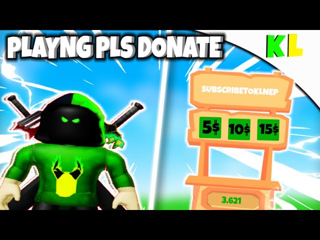 Que pro Donating - Roblox