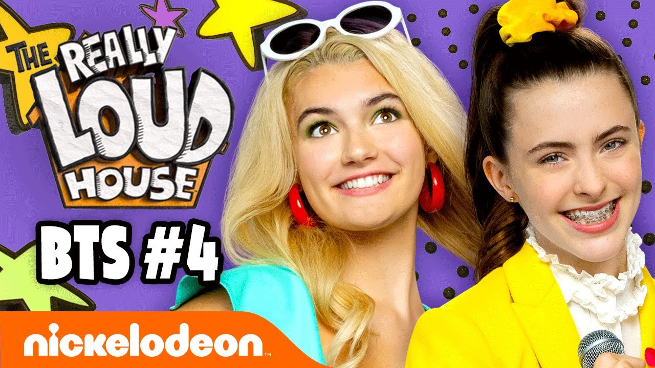 ⁣The Really Loud House Behind The Scenes Ep.4 w/ Luan & Leni Loud! | Room Tour & GRWM | Nicke