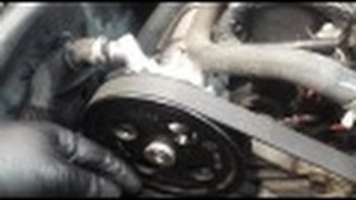 Replacing JKU Power Steering Pump & Adding a Cooler - YouTube