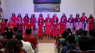 Christmas celebration, Ubud church, 25 december 2024