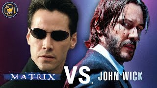 Neo Vs. John Wick Comparing The Matrix And John Wick Movies