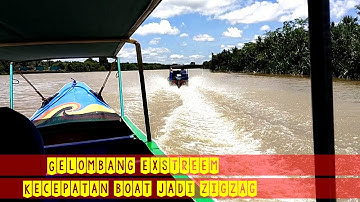 kecepatan full di gelombang ekstrem