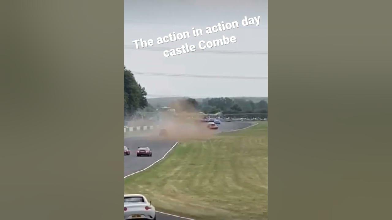 M240i Crash at castle Combe , action day crash ,bmw crash castle