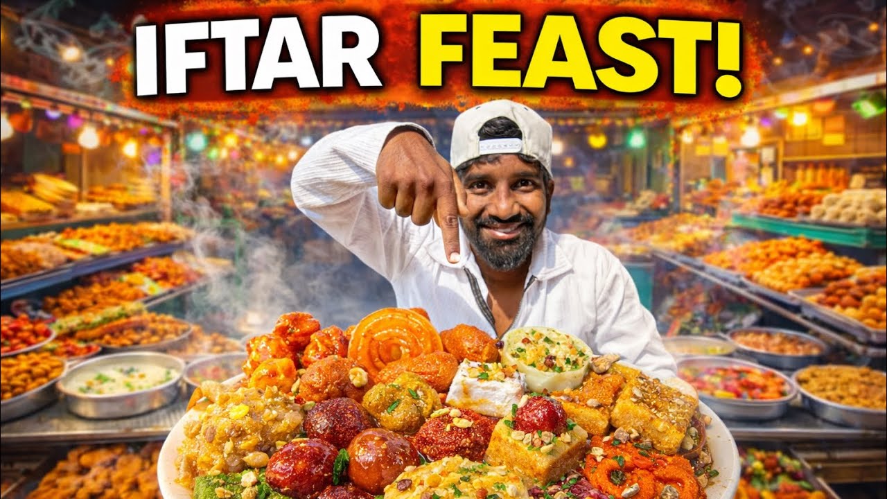 First Time Tasting Famous Iftar Dessert Ramzan Special / ಕೋರಮಂಗಲ ಸ್ಟ್ರೀಟ್ ಸ್ವೀಟ್ಸ್ 😋