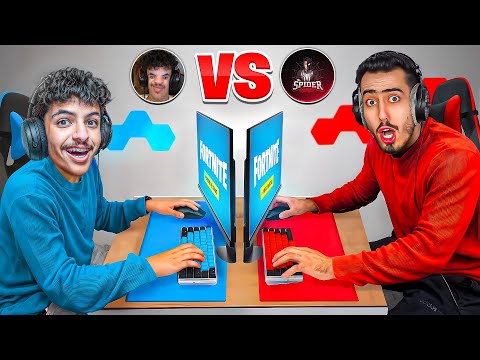 وش يصير لو ملطوخ تحدا سبايدر قيمر بفورت نايت صدمته