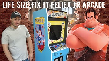 Marc Makes - Lifesize Fix-It Felix Jr Arcade - Ep.1